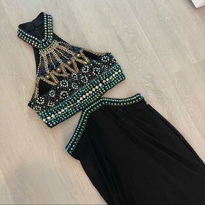 Size 2 Elegant Beaded Dress